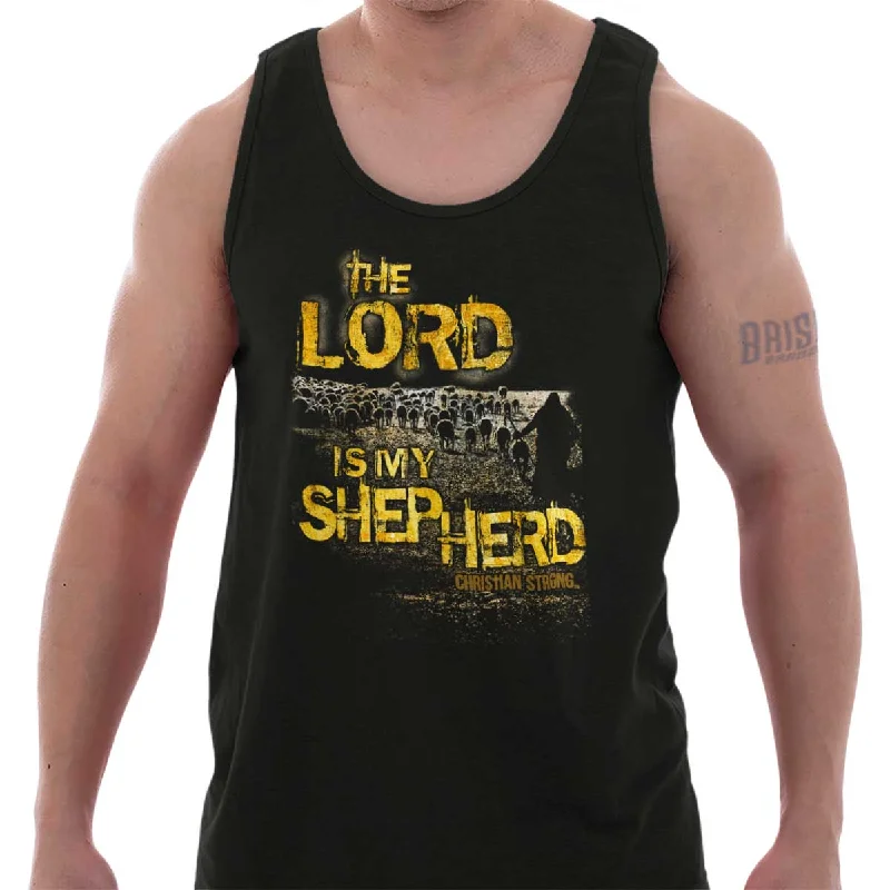 The Lord Is My Shepherd Tank Top Youthful Men's Anime