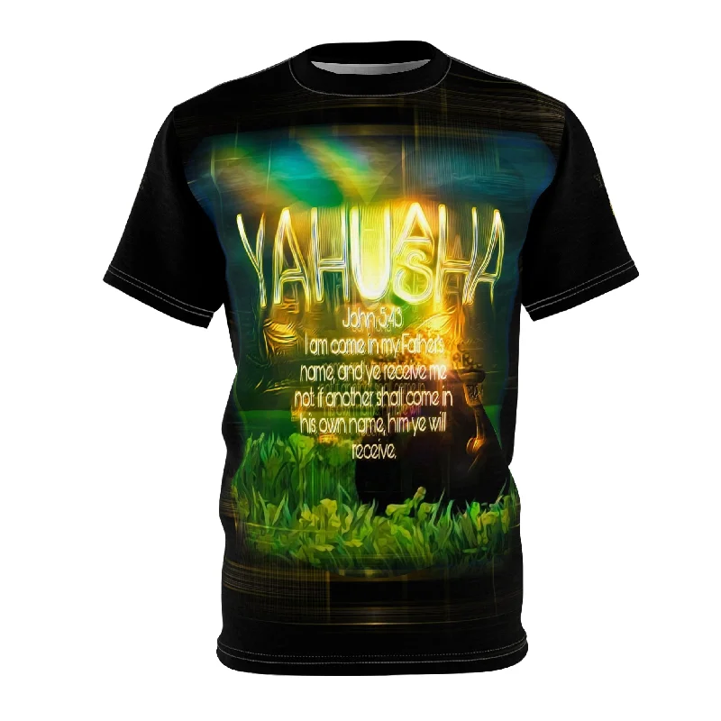 Yahuah Yahusha 03 Designer Unisex T-shirt Elegant Men's Formal 