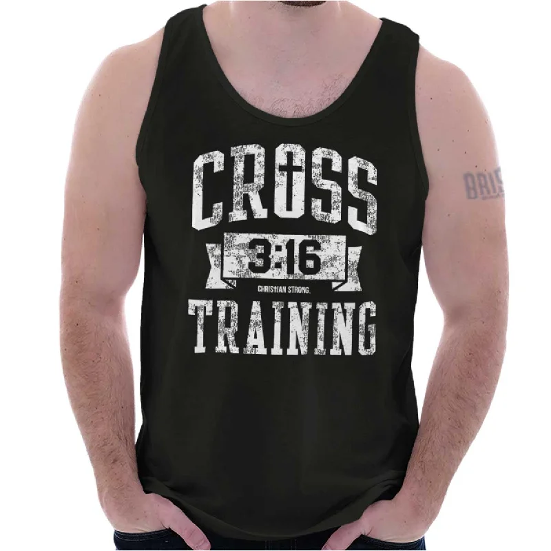 Cross Training Jesus Tank Top Confident Men's Power